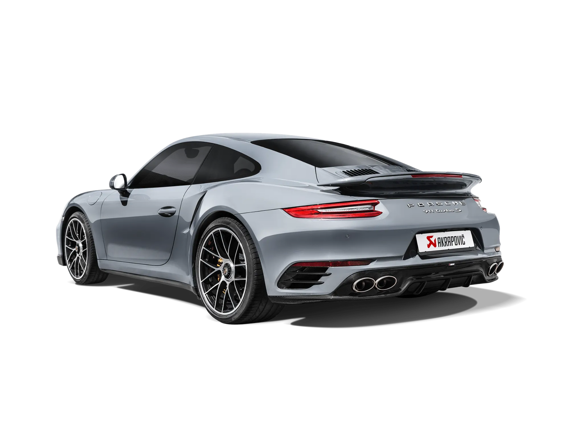 Akrapovic Slip-On Line Titanium Exhaust | Porsche 911 Turbo/Turbo S (991.2) (16-17) (S-PO/TI/6H)
