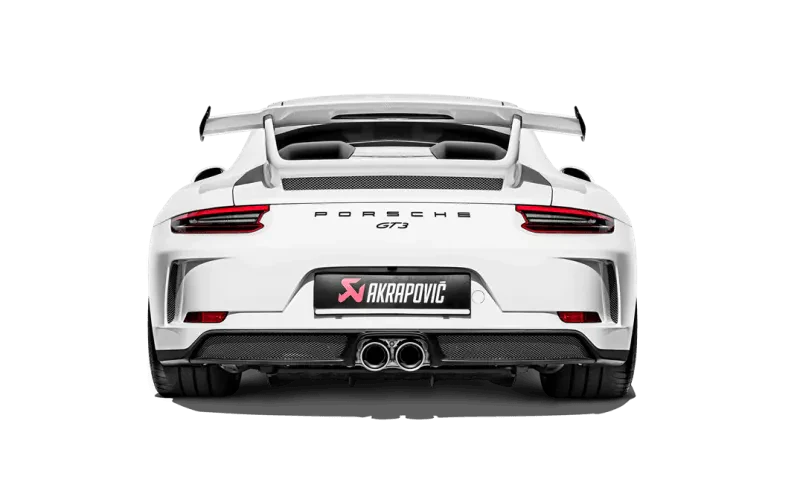 Akrapovic Slip-On Race Line Exhaust | Porsche 911 GT3 (991.2) (S-PO/TI/8-TP)