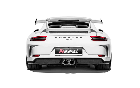 Akrapovic Slip-On Race Line Exhaust | Porsche 911 GT3 (991.2) (S-PO/TI/8-TP)