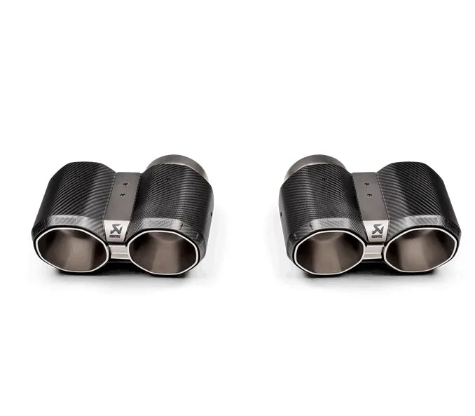 Akrapovic Octagonal Carbon Design Tail Pipe Set | BMW G87 M2 / G80 M3 / G82 M4 (21+) (TP-CT/69)