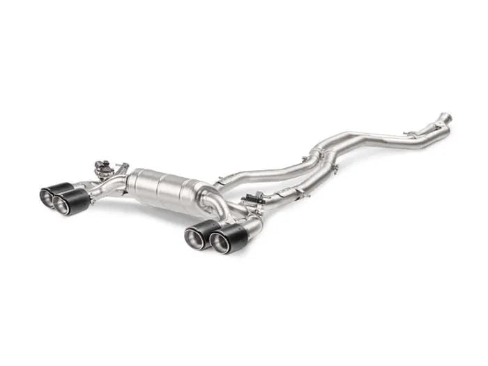 Akrapovic Evolution Line Titanium Cat Back Exhaust w/ Carbon Tips | BMW M2 F87 (16-17) (ME-BM/T/8H)