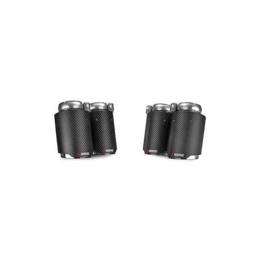 Akrapovic Carbon Tail Pipes | 2014-2018 BMW M3 F80 & M4 F82/83 (TP-CT/26)