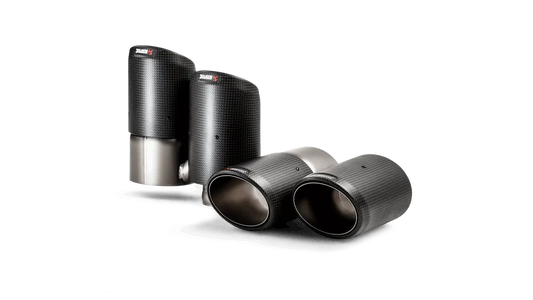 Akrapovic Carbon Tail Pipe Set | Porsche Cayenne V6 (18+) (TP-CT/53)