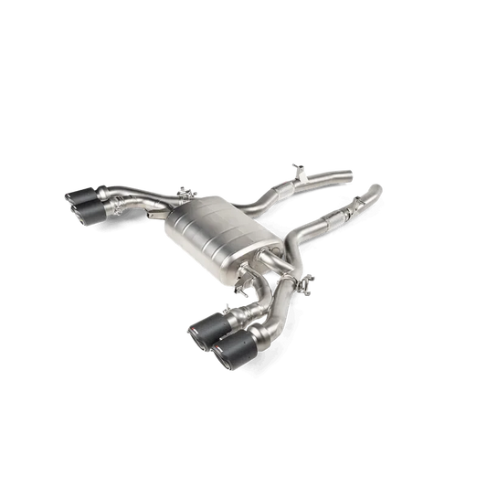 Akrapovic Slip-On Line Exhaust (Titanium) w/ Carbon Tips | BMW X4 M (F98) (19-20) (S-BM/T/10H-CX4)