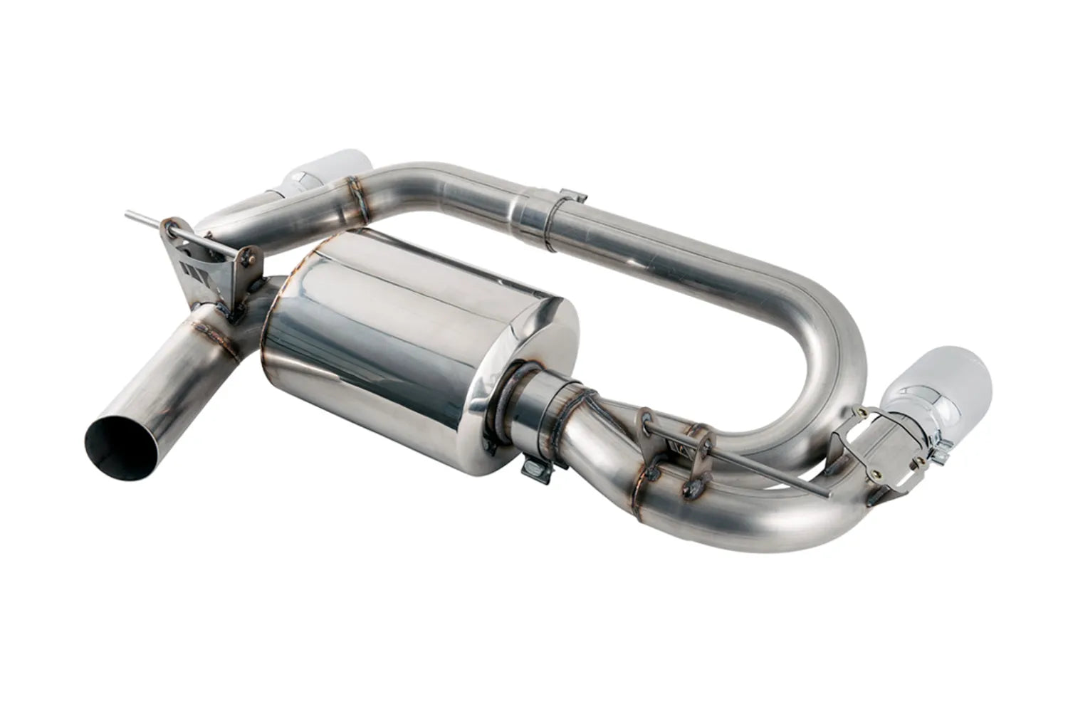AWE Tuning Touring Axle Back Exhaust BMW F22 M235i/M240i (14-21) | Chrome Tips (3010-32028)