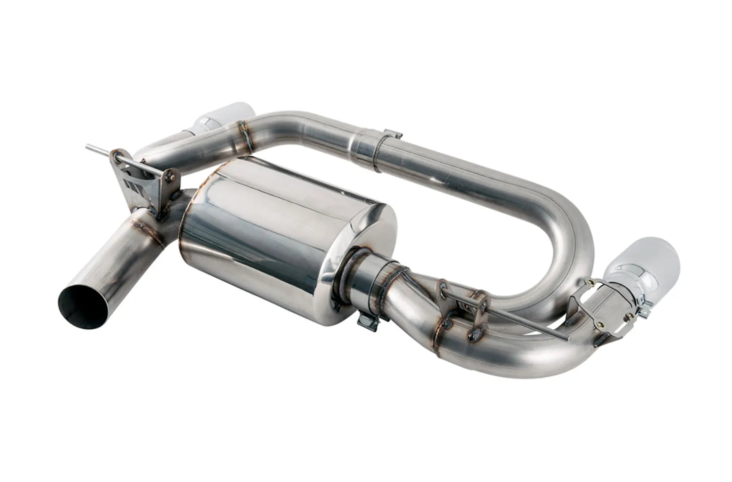 AWE Tuning Touring Axle Back Exhaust BMW F22 M235i/M240i (14-21) | Chrome Tips (3010-32028)