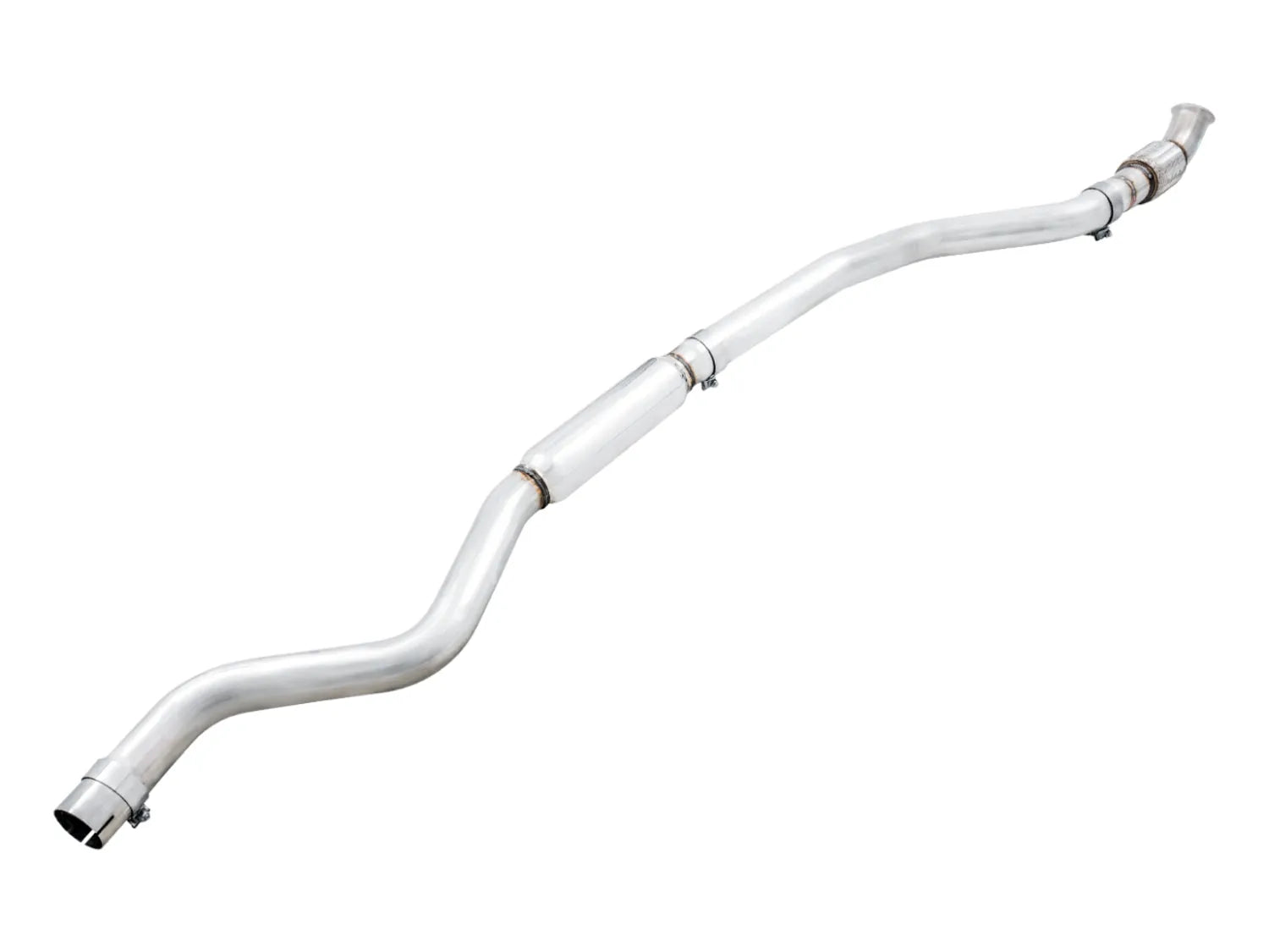 AWE Tuning Touring Axle Back Exhaust BMW F22 M235i/M240i (14-21) | Chrome Tips (3010-32028)