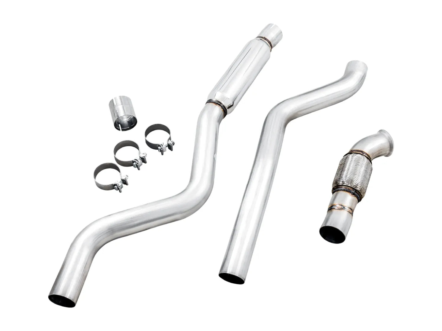 AWE Tuning Touring Axle Back Exhaust BMW F22 M235i/M240i (14-21) | Chrome Tips (3010-32028)