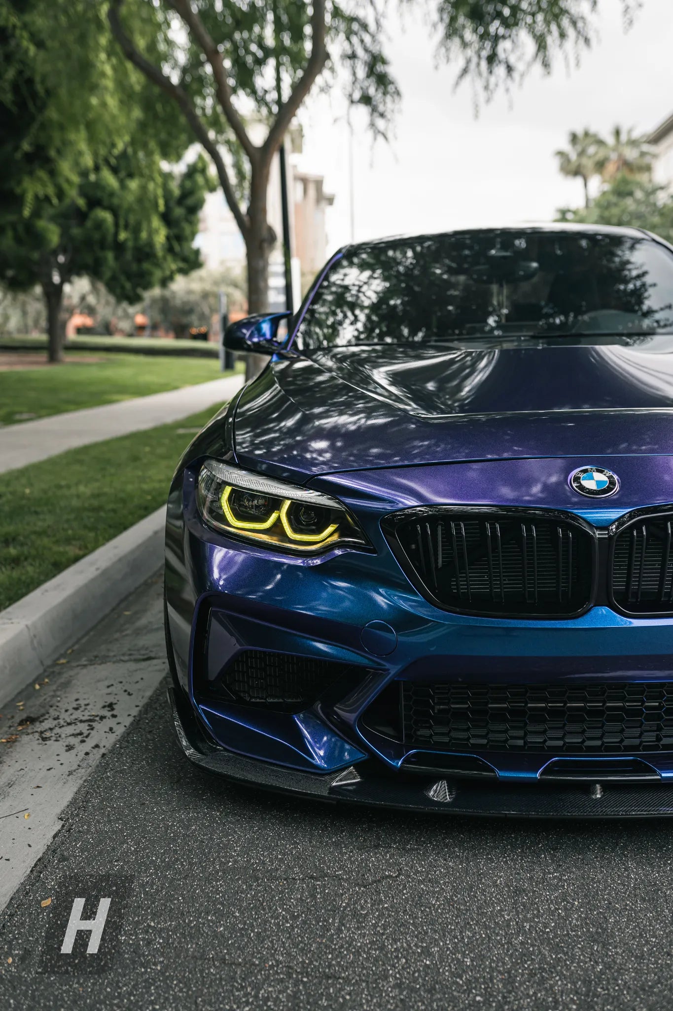 HM CSL Yellow DRL Module Set - F87 M2 | F22 2-Series