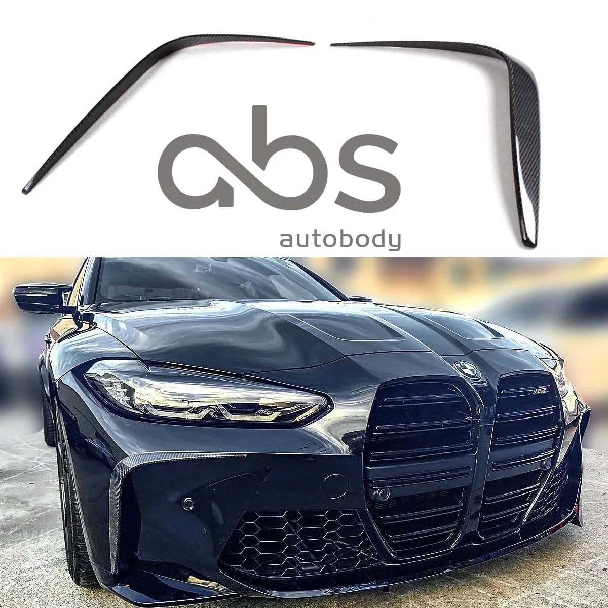 G8X FRONT CARBON FIBER FANGS