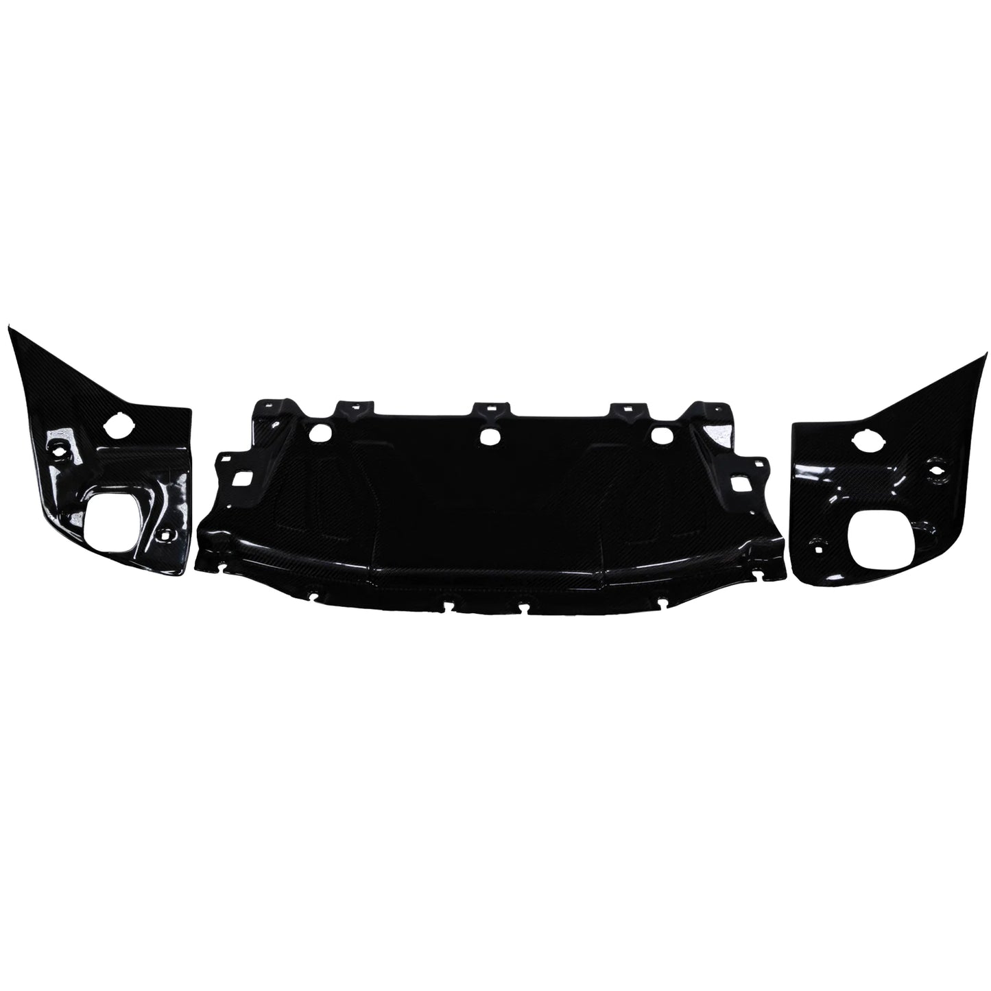 A90 Carbon Fiber Radiator Cowl Covers