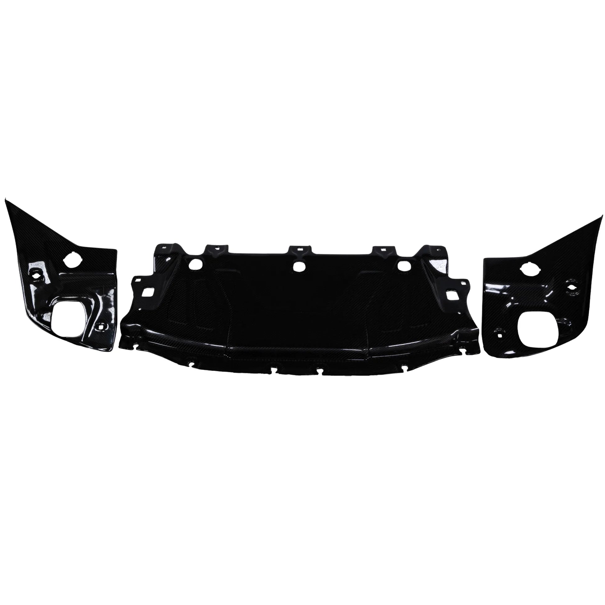 A90 Carbon Fiber Radiator Cowl Covers