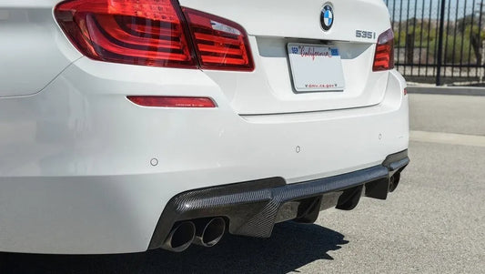 BMW F10 5 Series M Tech Carbon Fiber Rear Diffuser