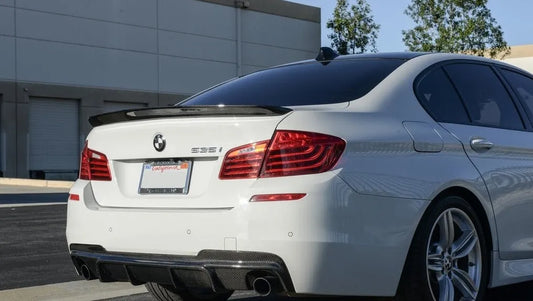 BMW F10 5 Series M Tech Carbon Fiber Rear Diffuser