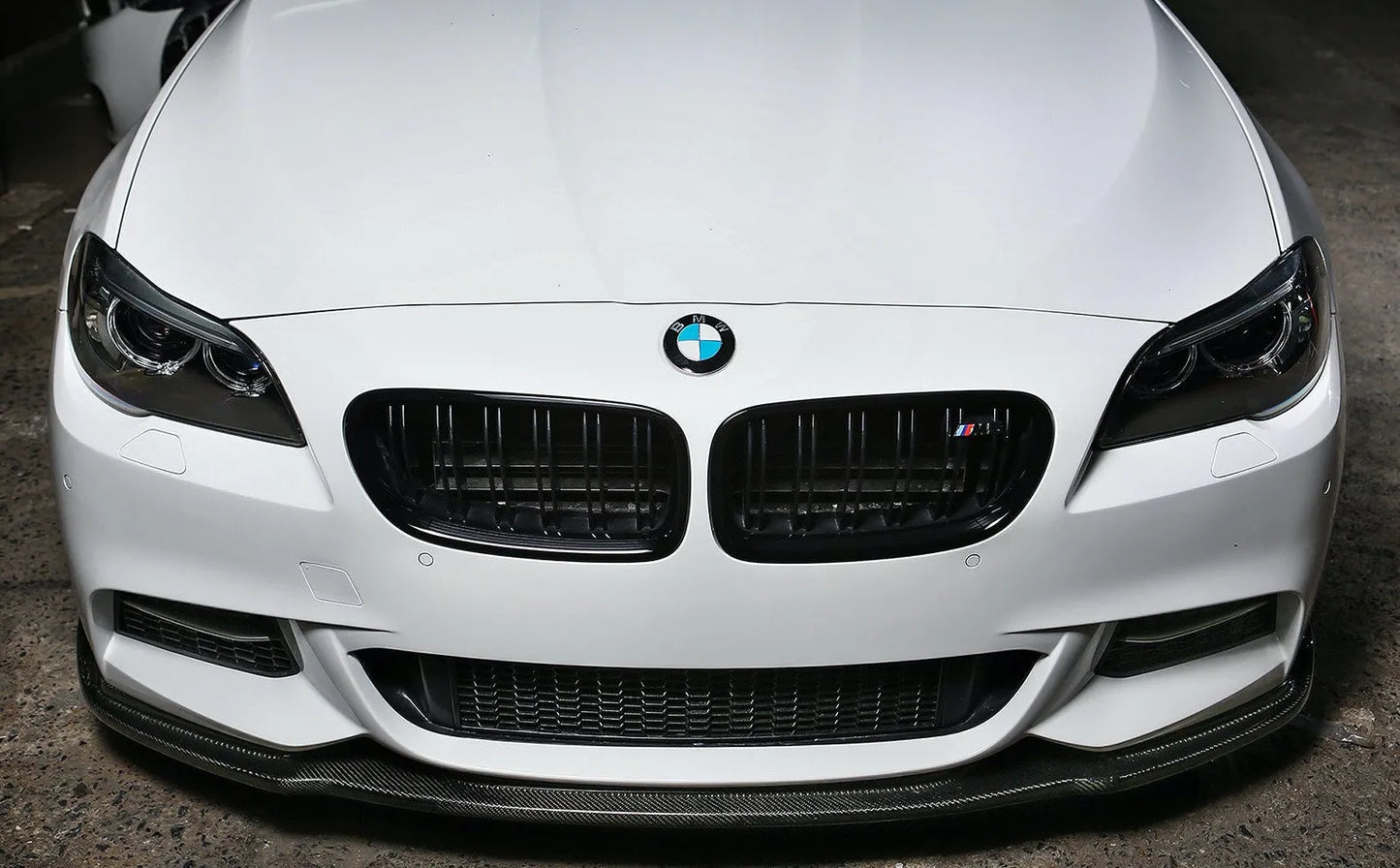 BMW F10 5-SERIES CARBON FIBER COMPETITION STYLE FRONT LIP