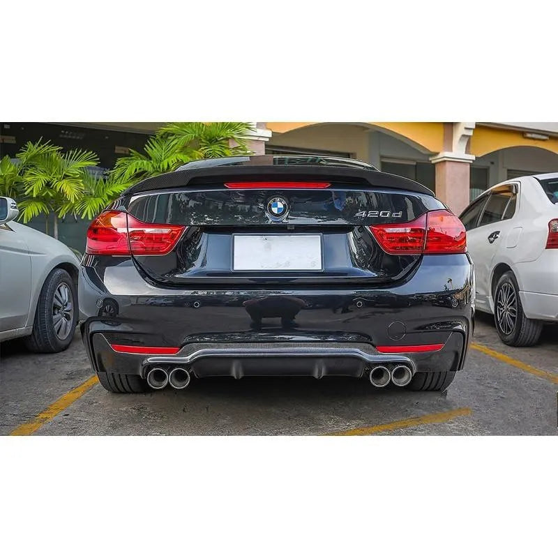 3D Style Carbon Fiber Diffuser - F32 4-series