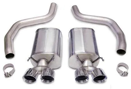 Corsa 2006-2013 Chevrolet Corvette C6 Z06 7.0L V8 Polished Sport Axle-Back Exhaust