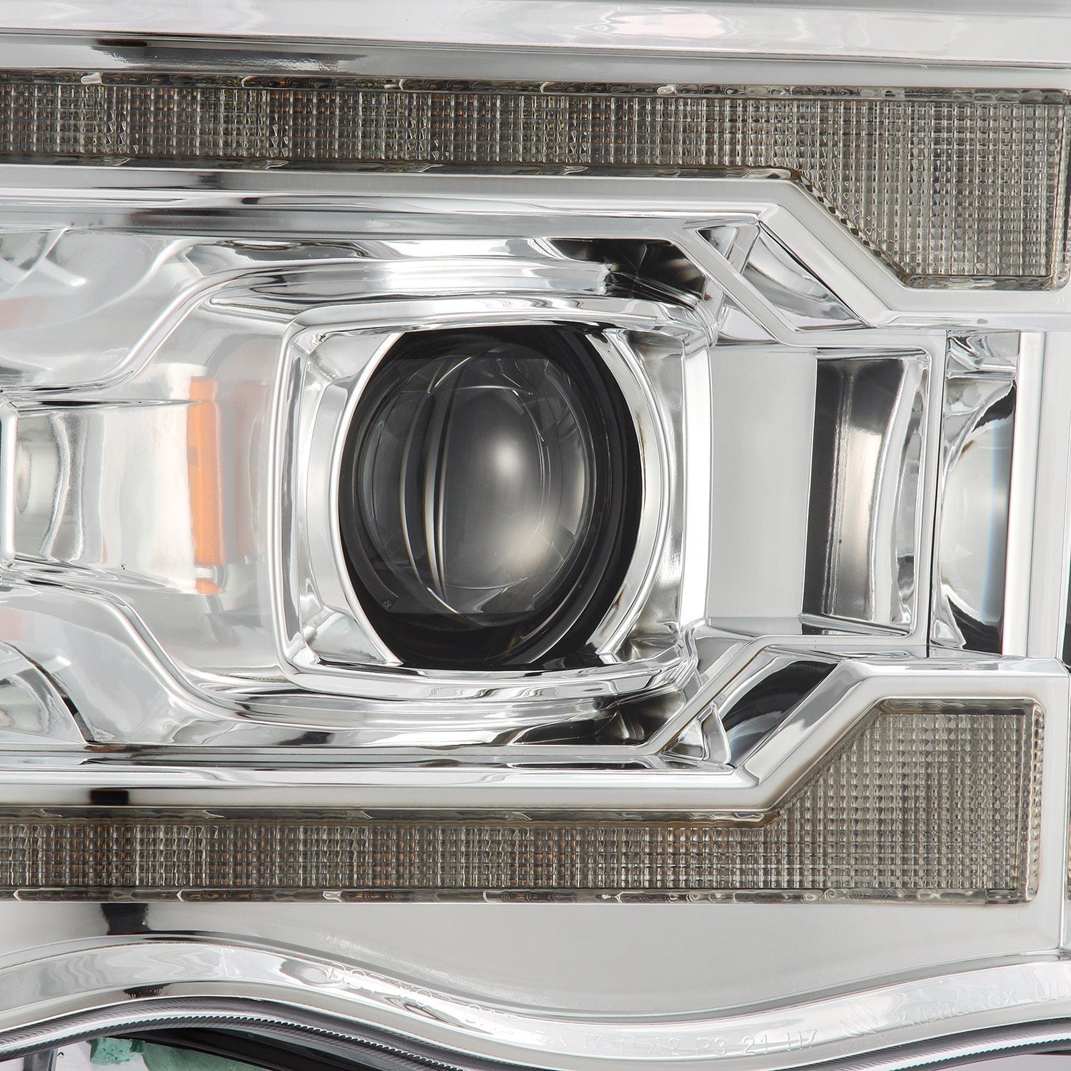 AlphaRex 02-05 Dodge Ram 1500 LUXX LED Proj Headlights Plank Style Chrome w/Activ Light/Seq Signal