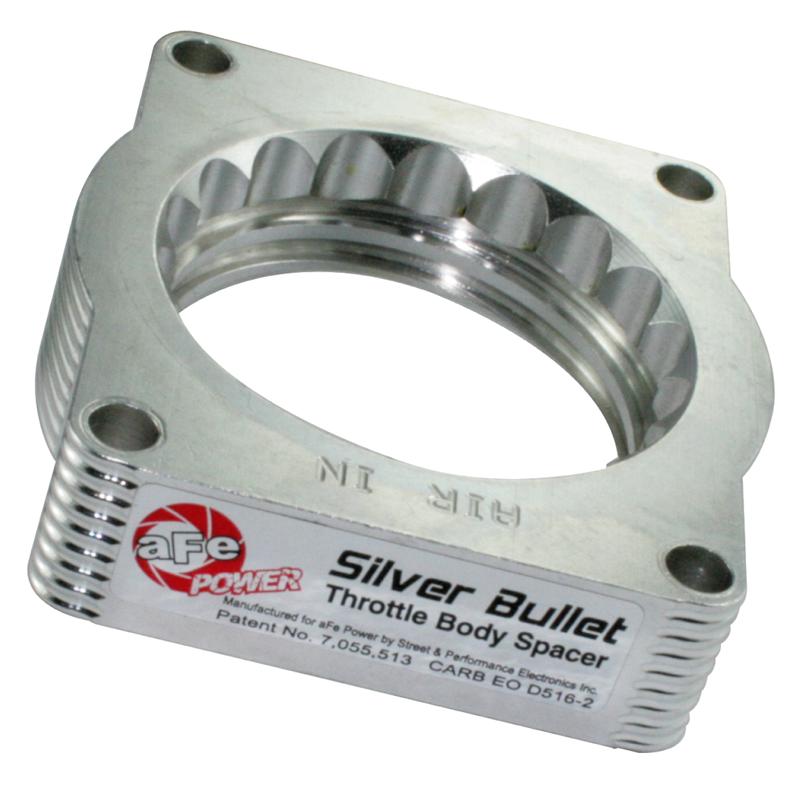 aFe Silver Bullet Throttle Body Spacer 10-14 Chevrolet Camaro V6 3.6L