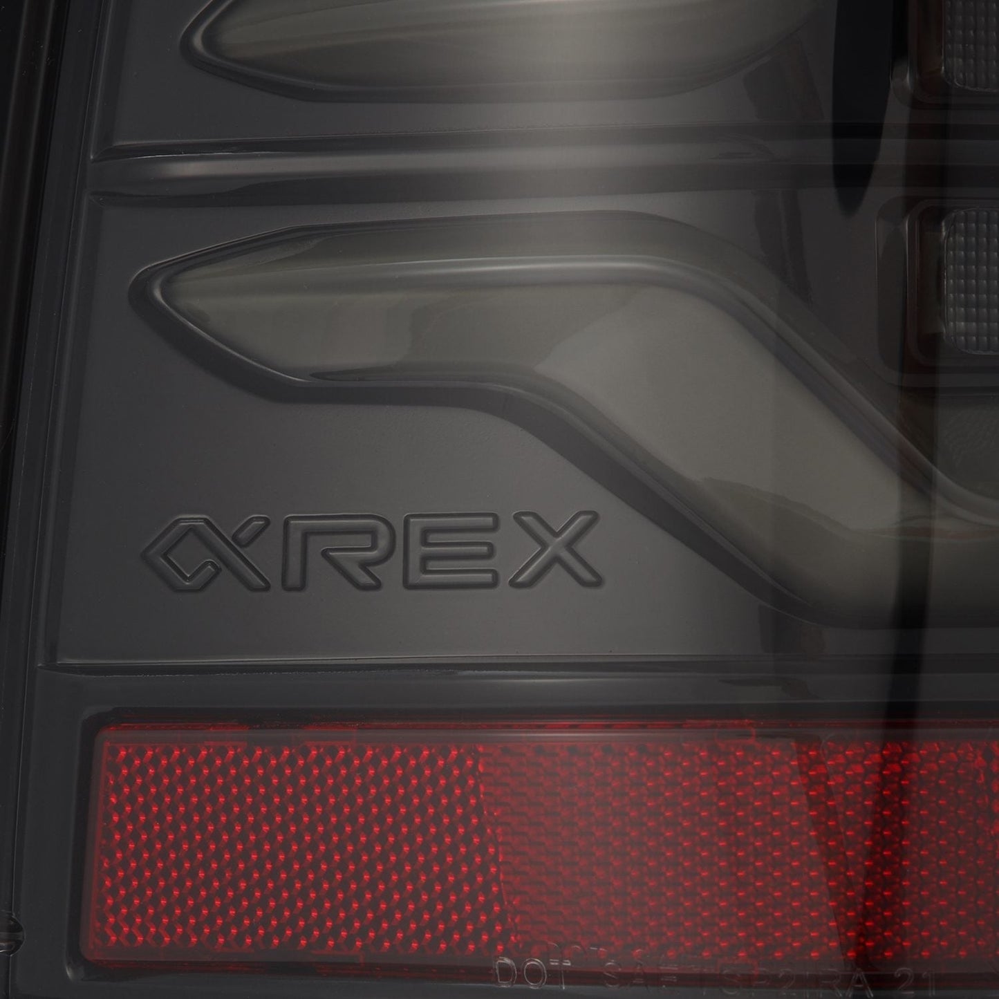 AlphaRex 05-15 Toyota Tacoma LUXX LED Taillights Alpha Blk w/Activ Light/Seq Signal