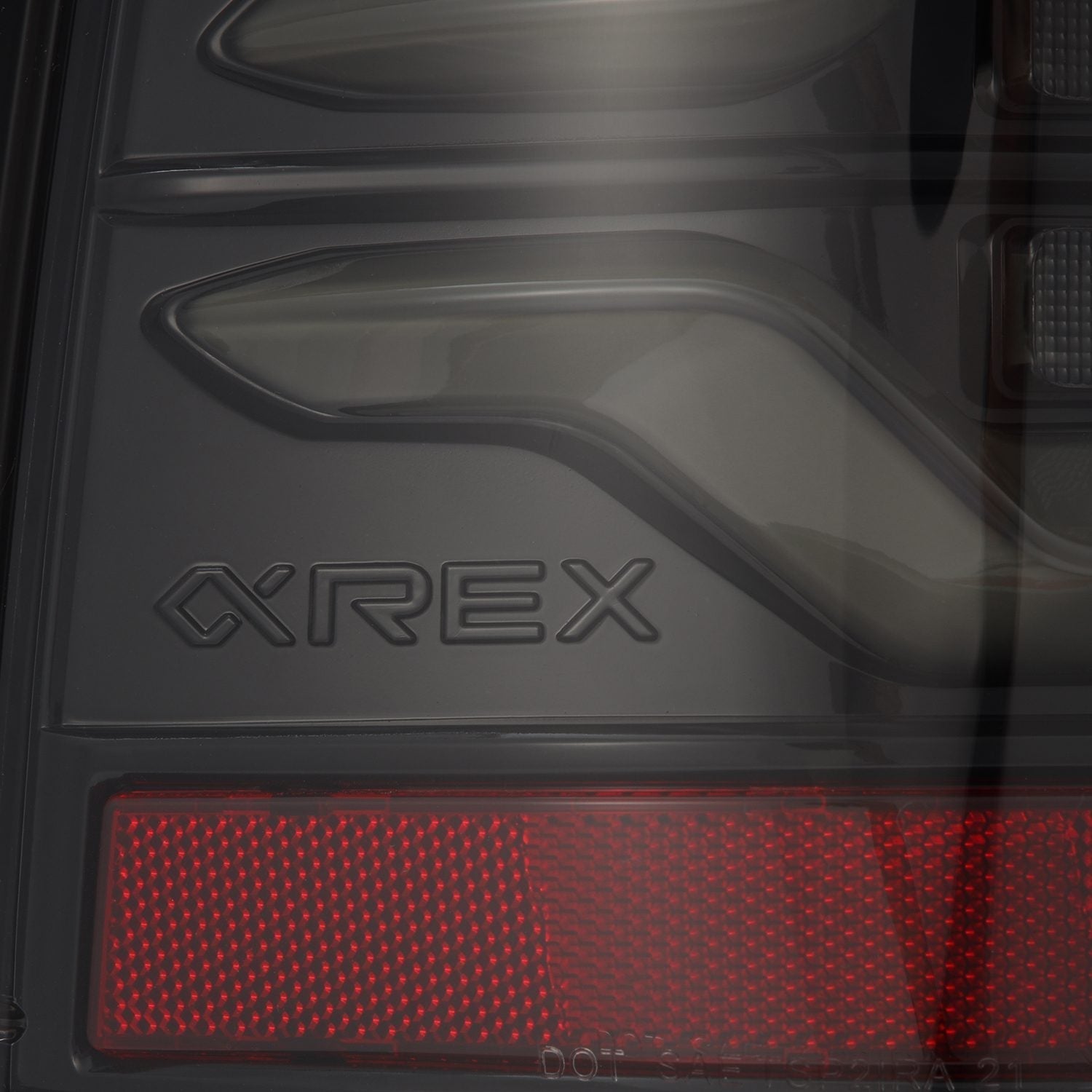 AlphaRex 05-15 Toyota Tacoma LUXX LED Taillights Alpha Blk w/Activ Light/Seq Signal