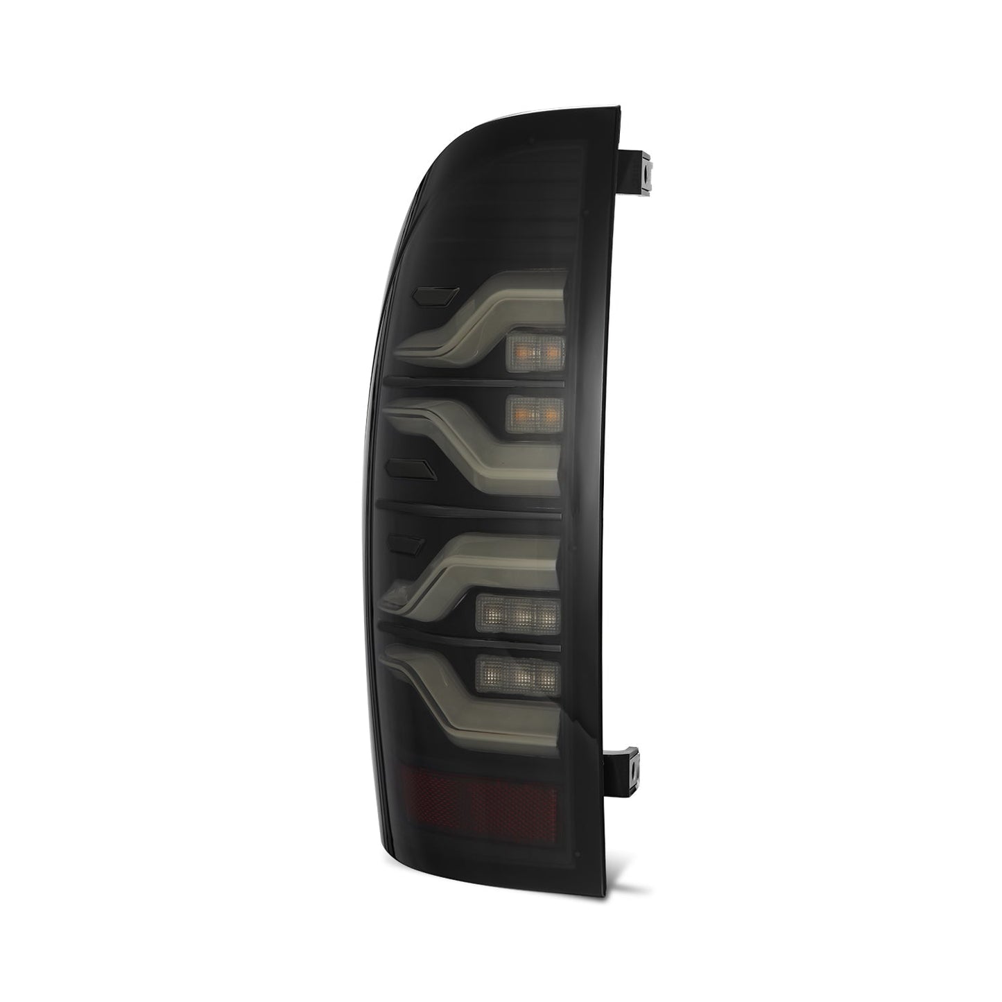 AlphaRex 05-15 Toyota Tacoma LUXX LED Taillights Blk w/Activ Light/Seq Signal