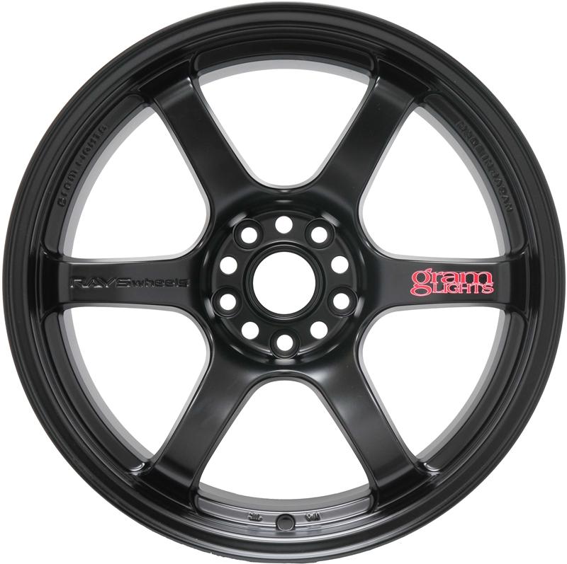 Gram Lights 57DR Semi Gloss Black | 18x9.5" +38mm | 5x114.3mm Wheel
