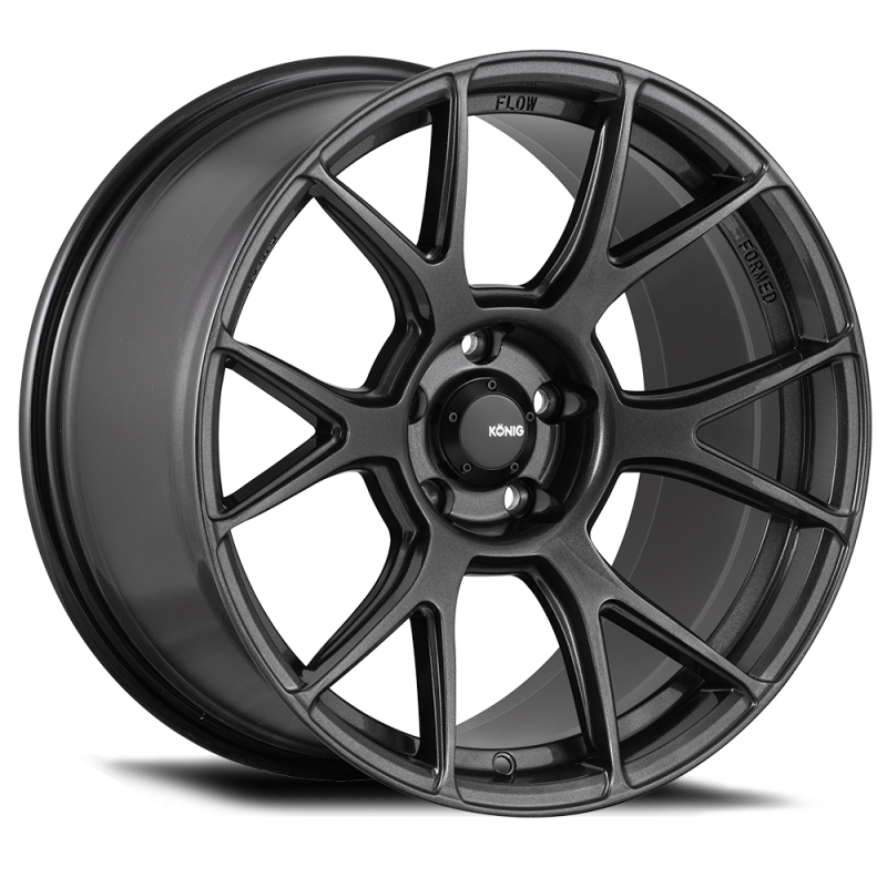 Konig Ampliform Dark Metallic Graphite | 19x8.5" +30mm | 5x114.3mm Wheel