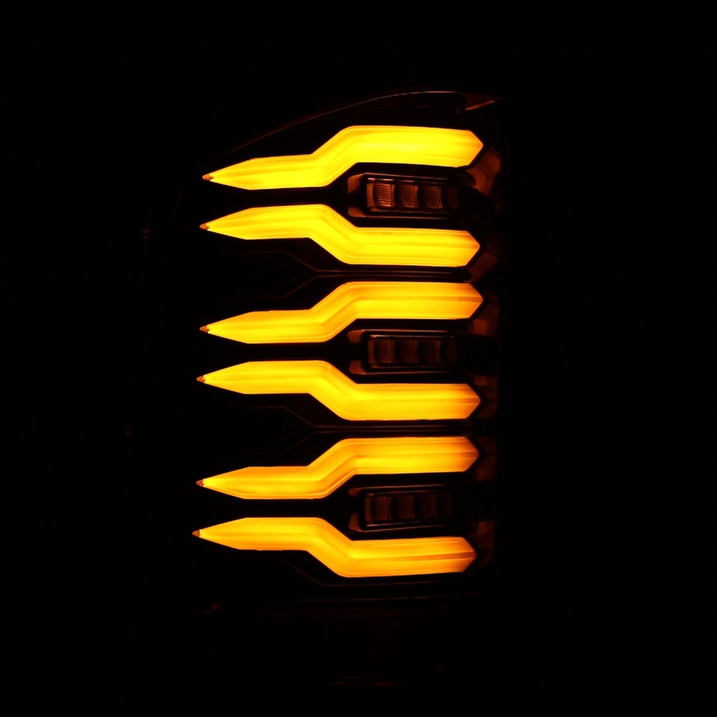 AlphaRex 07-13 Chevrolet Silverado 1500 (Ex. Hybrid Models) LUXX-Series LED Tail Lights Alpha-Black