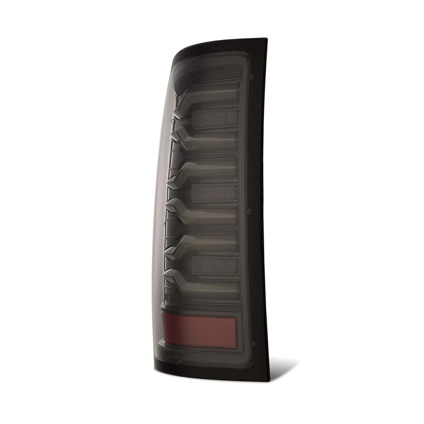 AlphaRex 07-13 GMC Sierra 1500/2500HD/3500HD Luxx Series LED Tail Lights - Alpha Black