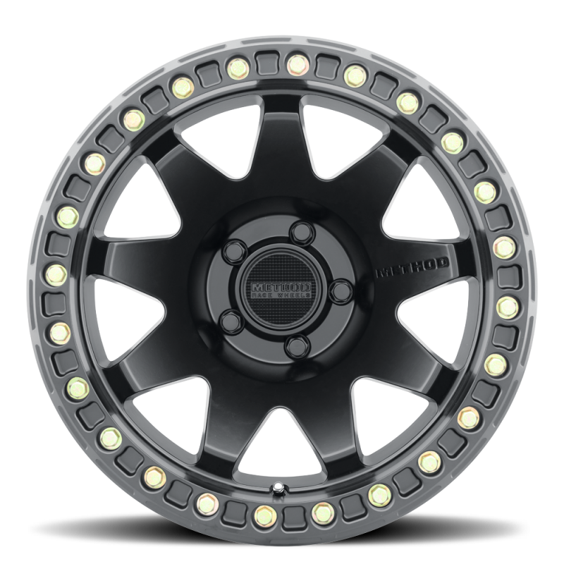 (set of 4) Method Wheels MR108 Matte Black | 17x9" -44mm | 8x170mm Wheel