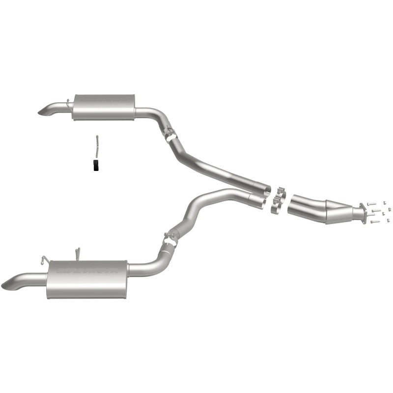 MagnaFlow 16710 Cat-Back Dual Split For 75-79 Corvette 5.7L
