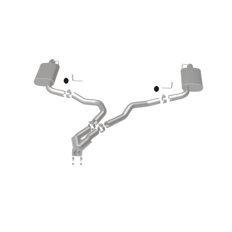 MagnaFlow 16710 Cat-Back Dual Split For 75-79 Corvette 5.7L
