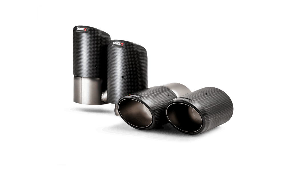Akrapovic Carbon Tail Pipe Set / Porsche / Cayenne / Coupe