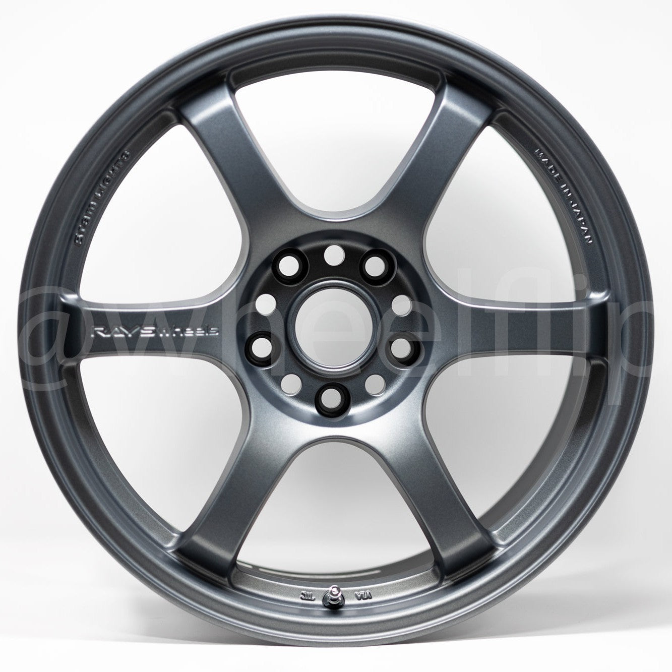 Gram Lights 57DR 17x9.0 +22 5x114.3 Gun Blue 2 Wheel