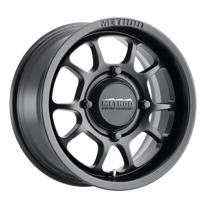 (set of 4) Method Wheels MR409 Matte Black | 15x10" +0mm | 4x136mm Wheel