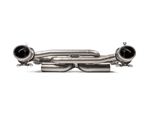 Akrapovic Slip-On Race Line (Titanium) - Porsche 2019+ 992 w/Sport Exhaust 911 Carrera
