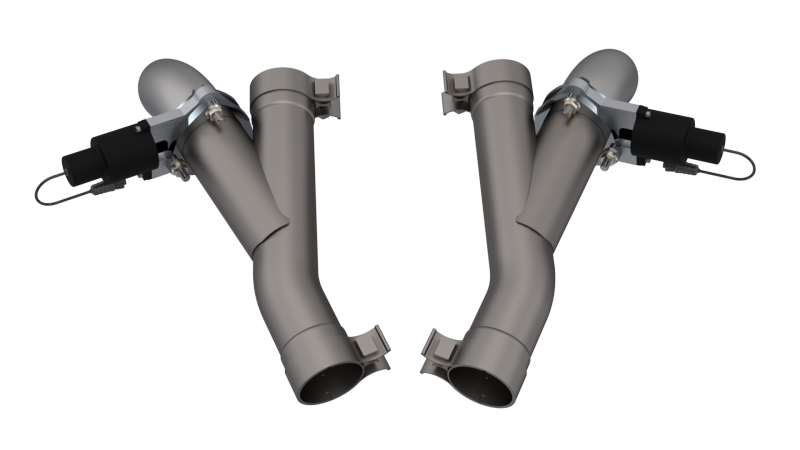 QTP 527112 Aggressor Cutout Pipes For Jeep SRT Trackhawk/Durango SRT (12-22)