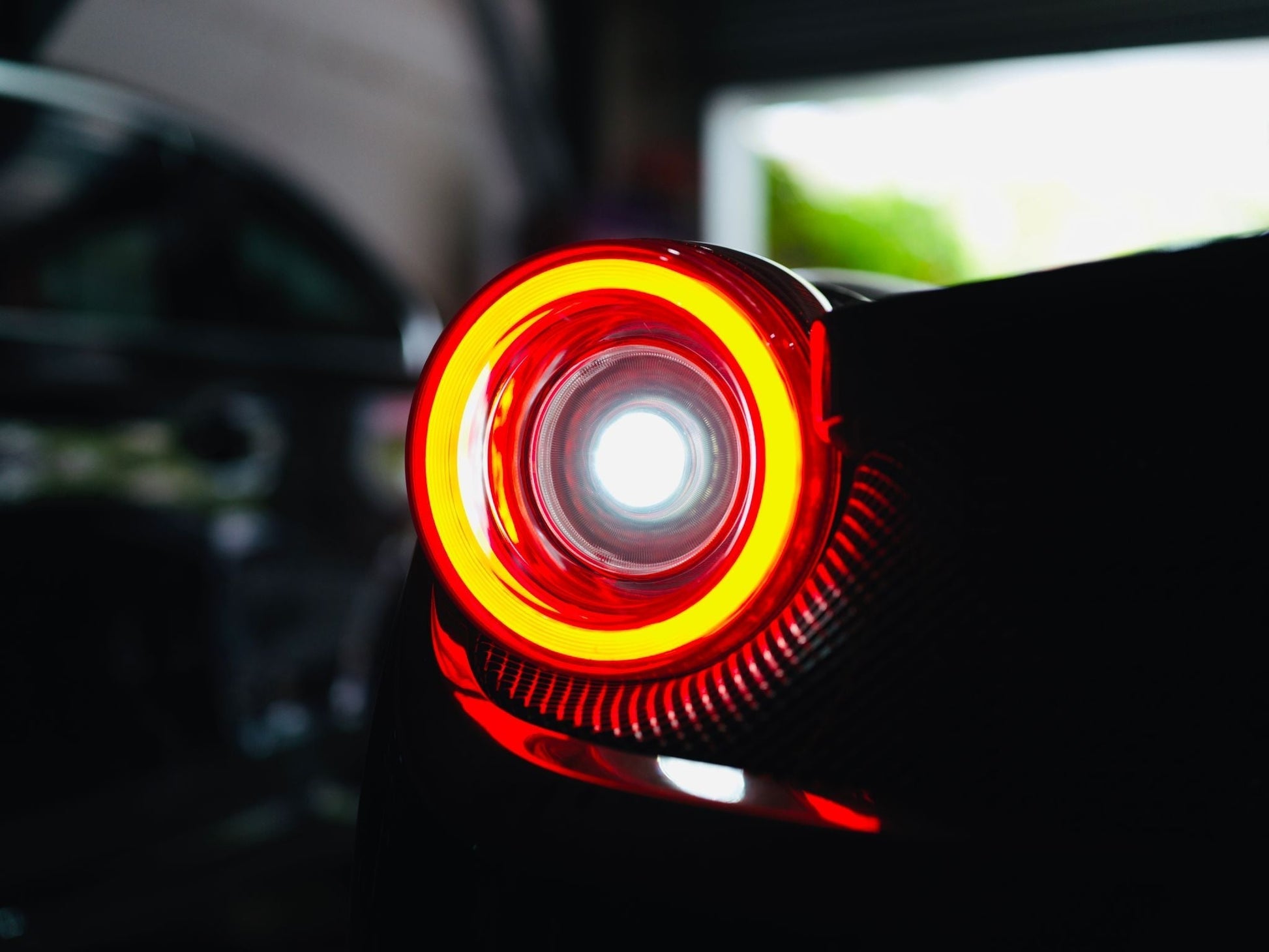 AlphaRex 10-15 Ferrari 458 NOVA-Series Prismatic LED Tail Lights Red Smoke