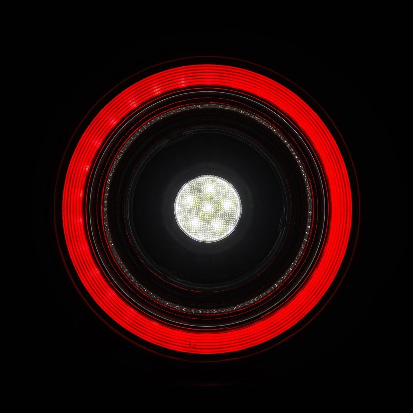 AlphaRex 10-15 Ferrari 458 NOVA-Series Prismatic LED Tail Lights Red Smoke
