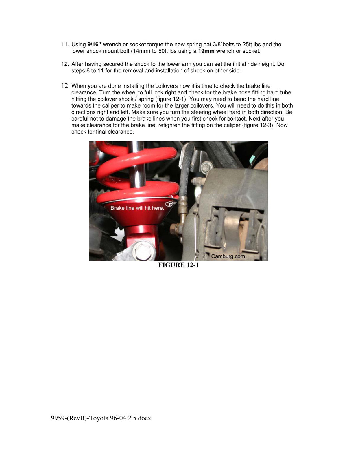 aFe Sway-A-Way 2.0in Front Coil Over Kit 96-02 Toyota 4Runner