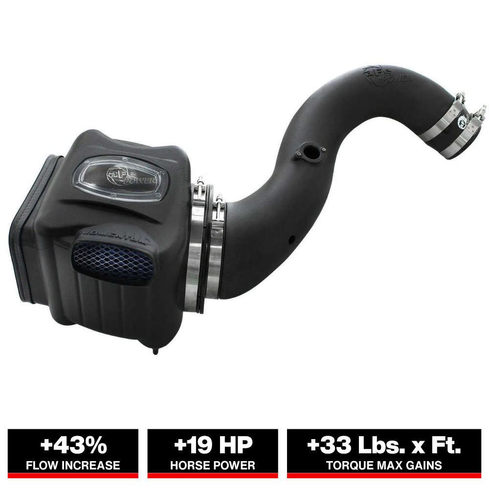 aFe Momentum HD PRO 10R Stage-2 Si Intake 04.5-05 GM Diesel Trucks V8-6.6L LLY