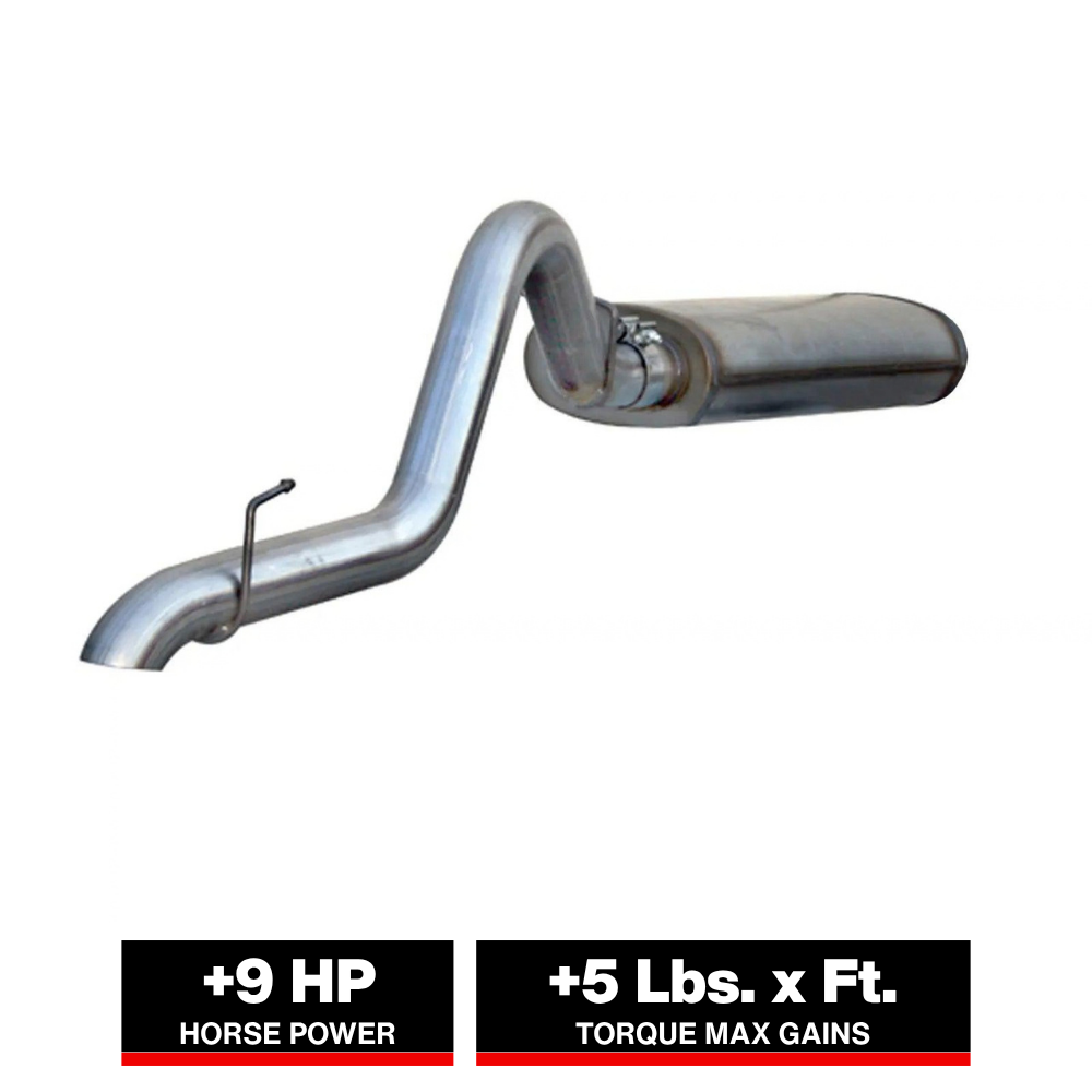 aFe MACH Force XP Exhausts Cat-Back SS-409 EXH CB Jeep Wrangler TJ 97-06 I6-4.0L HT