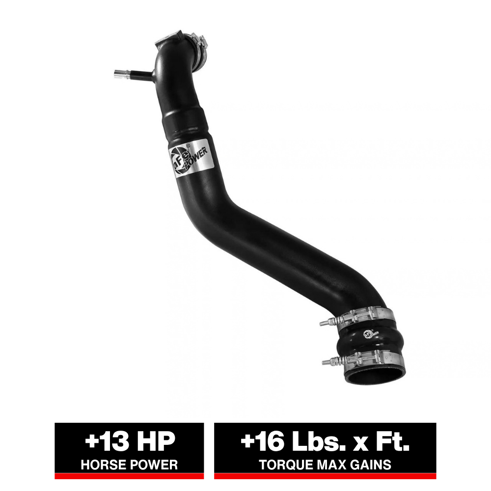 aFe BladeRunner Intercooler Tube Cold Side 3-1/2in-3in Ford F-150 V6-3.5L (tt) Ecoboost 11-14