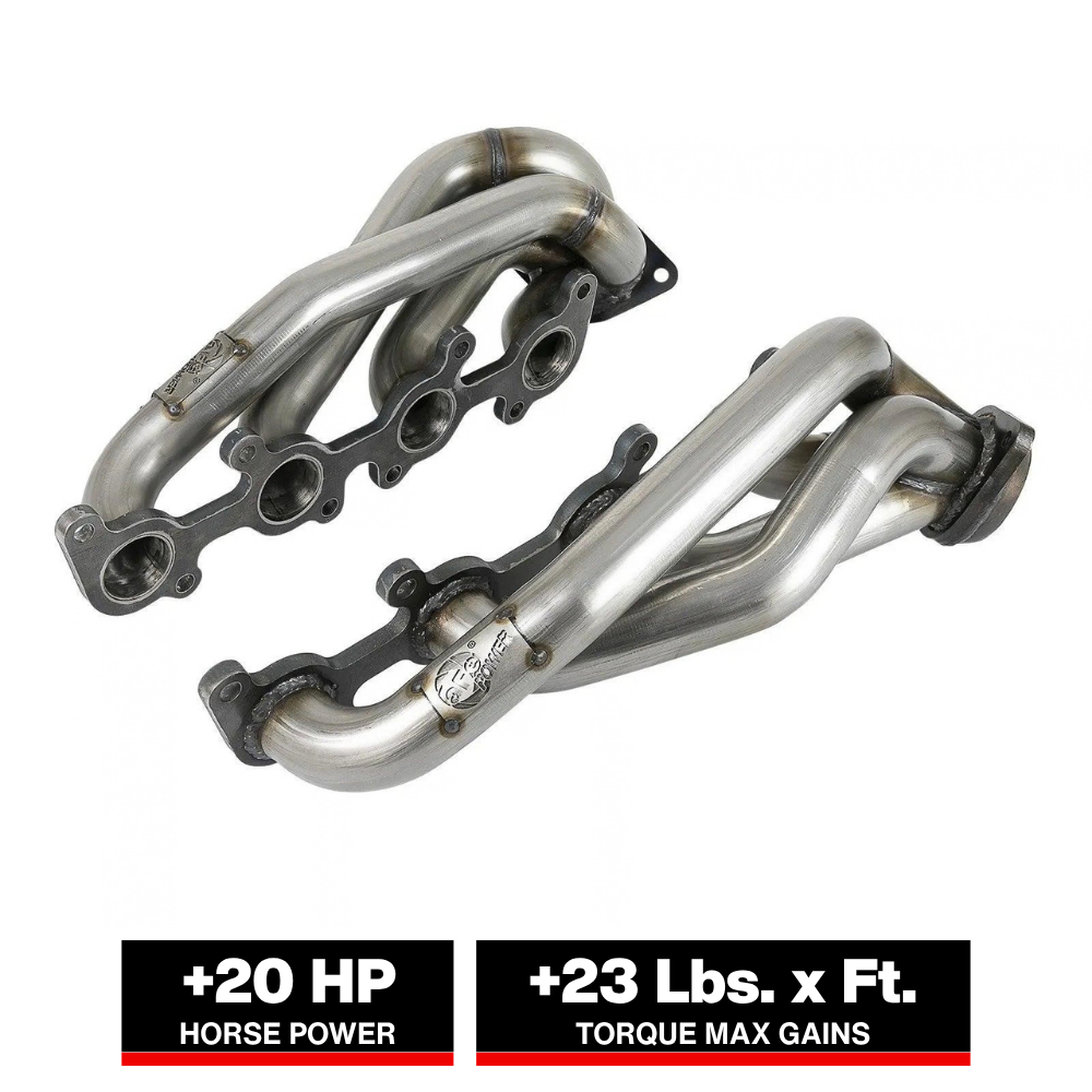 aFe Ford F-150 15-22 V8-5.0L Twisted Steel 304 Stainless Steel Headers