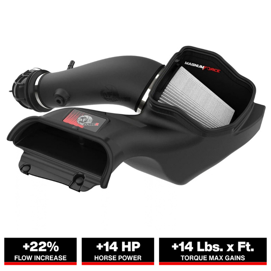 aFe 23-24 Ford F-150 Raptor R Magnum FORCE Stage 2 Cold Air Intake System w/ Pro Dry S Filter