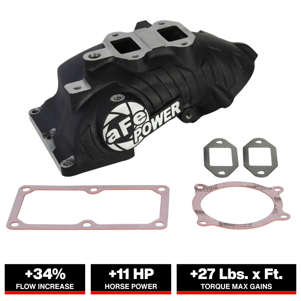 aFe Bladerunner Manifolds Intake Dodge Diesel Trucks 10-13 L6-6.7L (td) with Gaskets