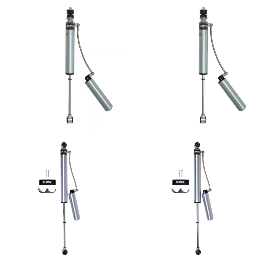 Bilstein B8 5160 w/ Remote Reservoir Shocks Set w/4-6" lift - 2001-2006 GMC Sierra 1500 HD 4WD RWD