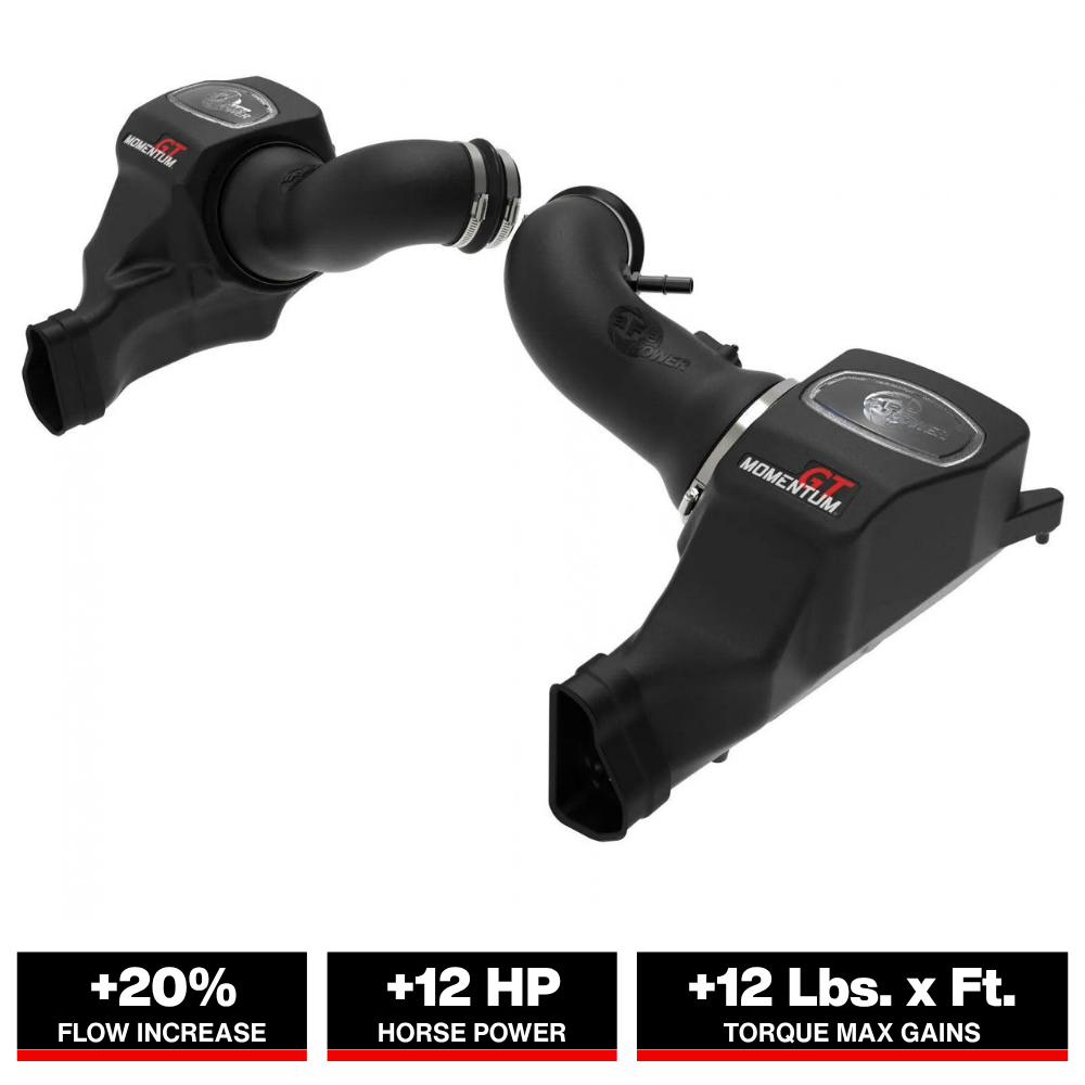 aFe 24-25 Ford Mustang GT V8 5.0L Momentum GT Cold Air Intake System w/ Pro 5R Filter