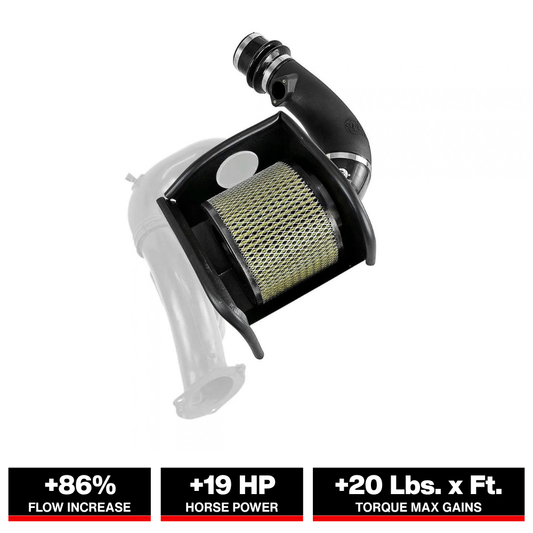 aFe Magnum FORCE Stage-2 Pro-GUARD 7 Cold Air Intake System 01-16 Nissan Patrol (Y61) I6 4.8L